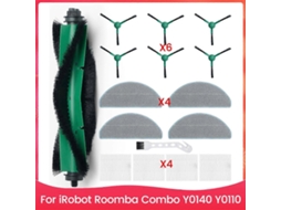 Peças De Reposição Acessórios Para Combo Y0140, Y0110 Kit De Aspirador De Pó Robô Página Principal Escova Filtro Hepa Brilvibera