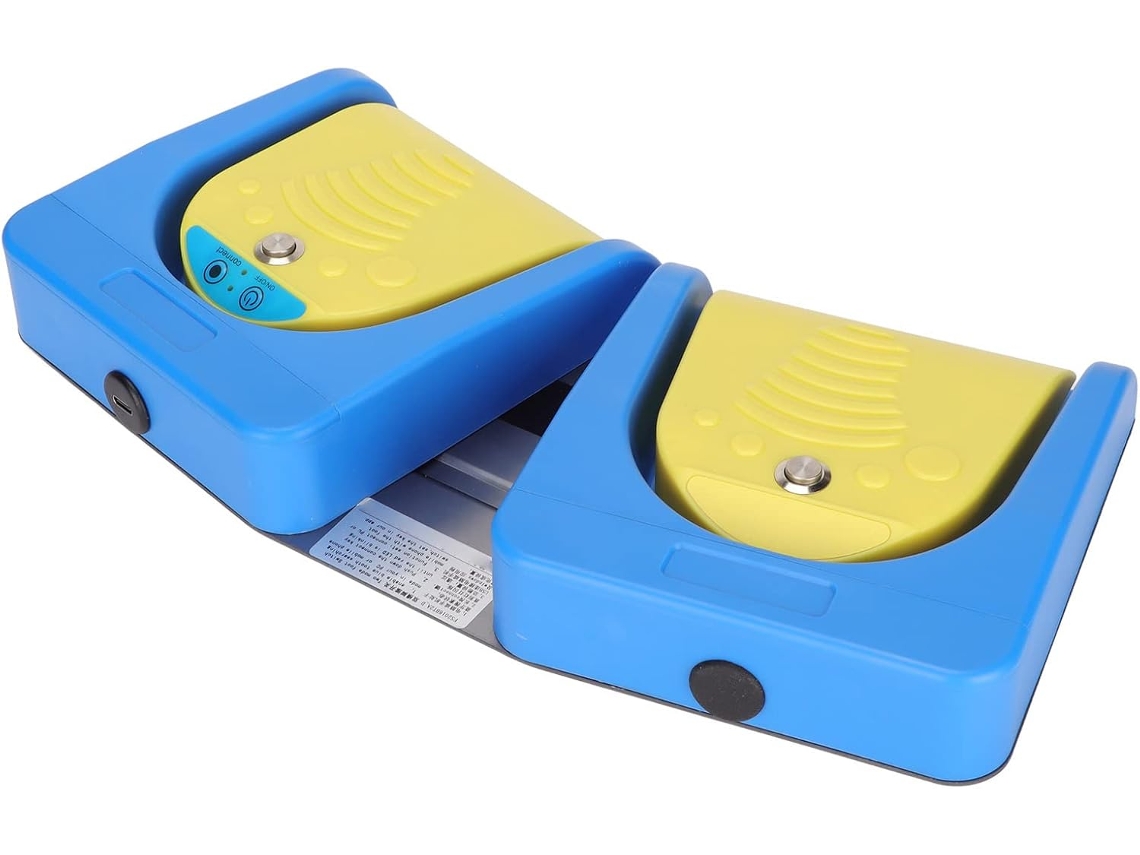 Switch Usb Duplo Com 2 Pedais E Configurações De Teclas De Atalho
