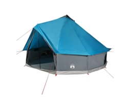 Family Tent, Family Tents Vidaxl Azul Poliéster (10 Pessoas)