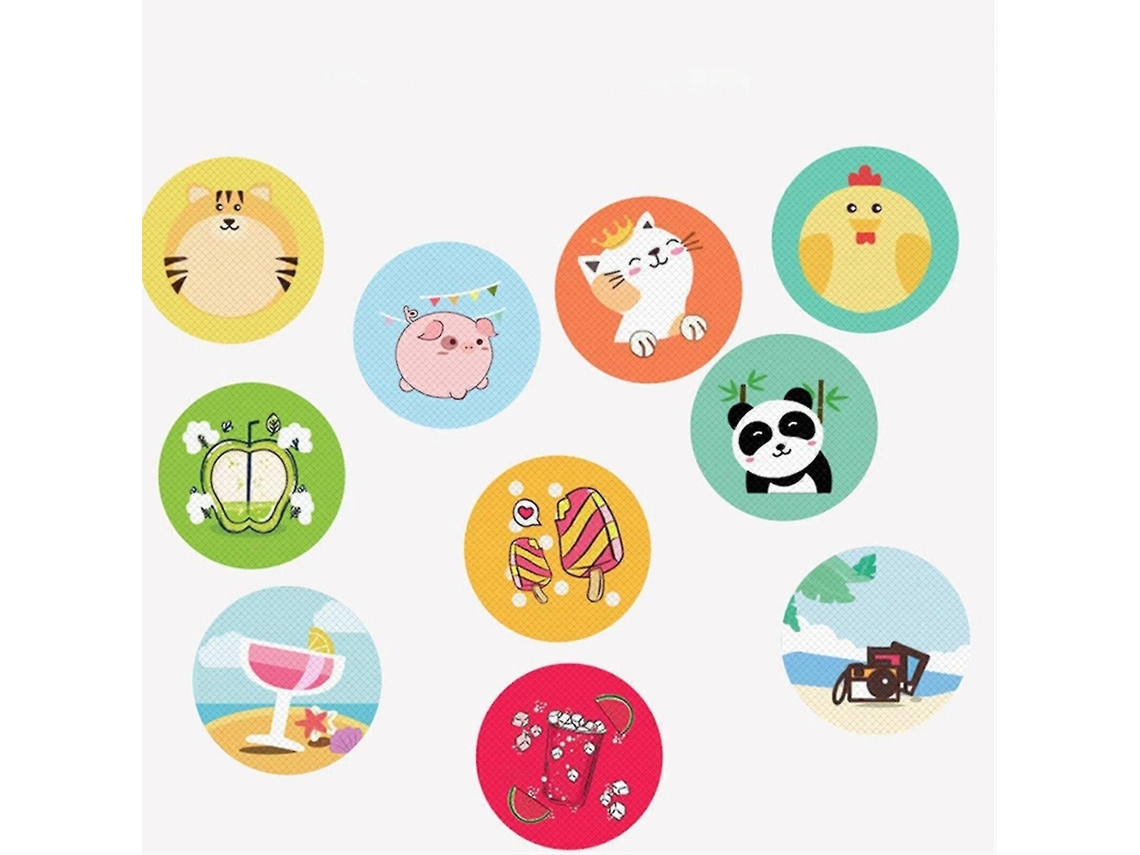 Adesivos Repelentes De Mosquitos Summer Essentials Com Estampa Desenho Animado Para Bebês E Crianças.