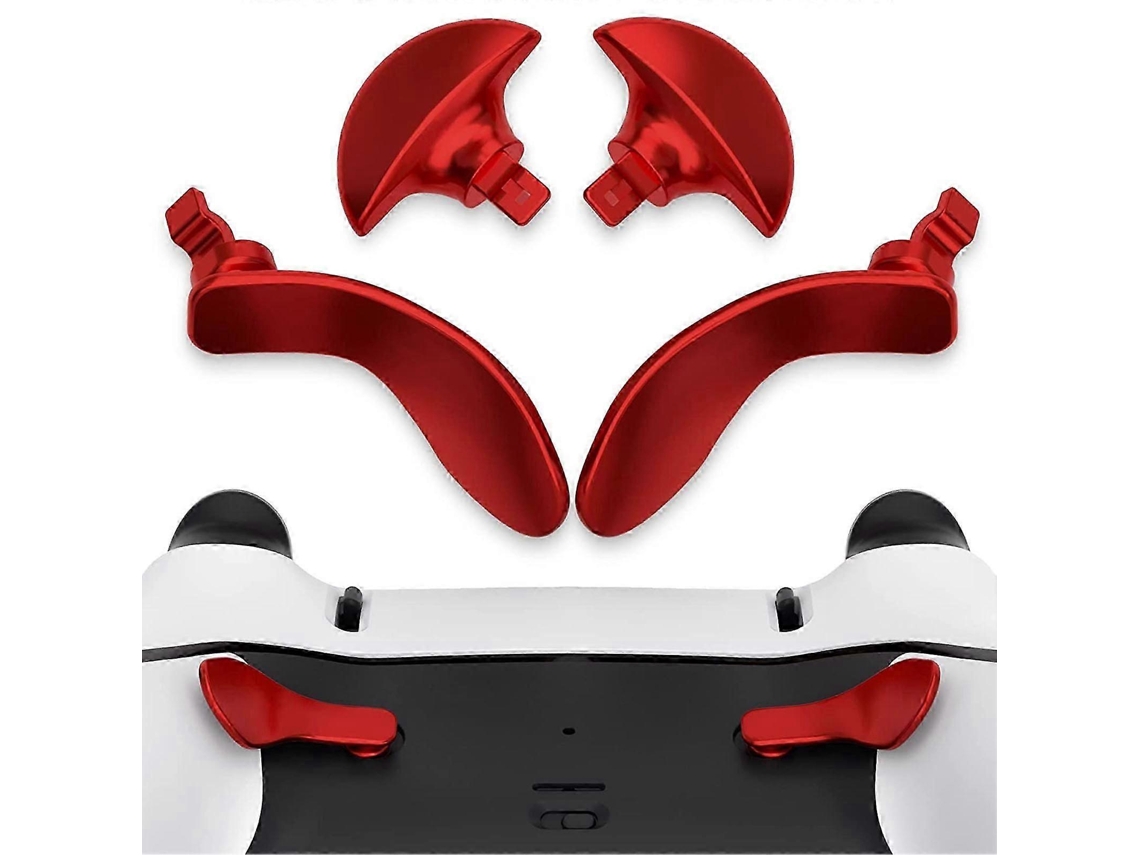 Conjunto De 4 Botões Traseiros De Metal Profissionais Para Controle De Ps5 Edge. Hengjian