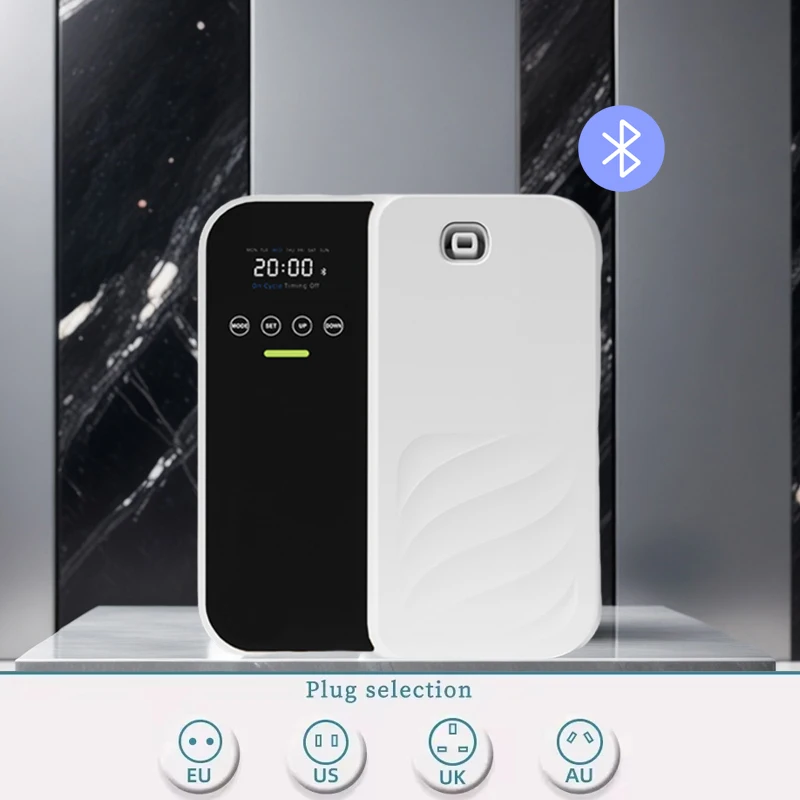 Difusor De Fragrâncias Elétrico Sem Água (branco, Bluetooth), Capacidade De 500 Ml.