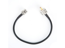 Cabo Mali Bnc Macho para UHF Pl259 50 Ohm 30cm