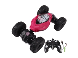 Mali carro de Stunts Rc 1/16 4wd Controle Remoto 2.4g para Crianças Off Road Red