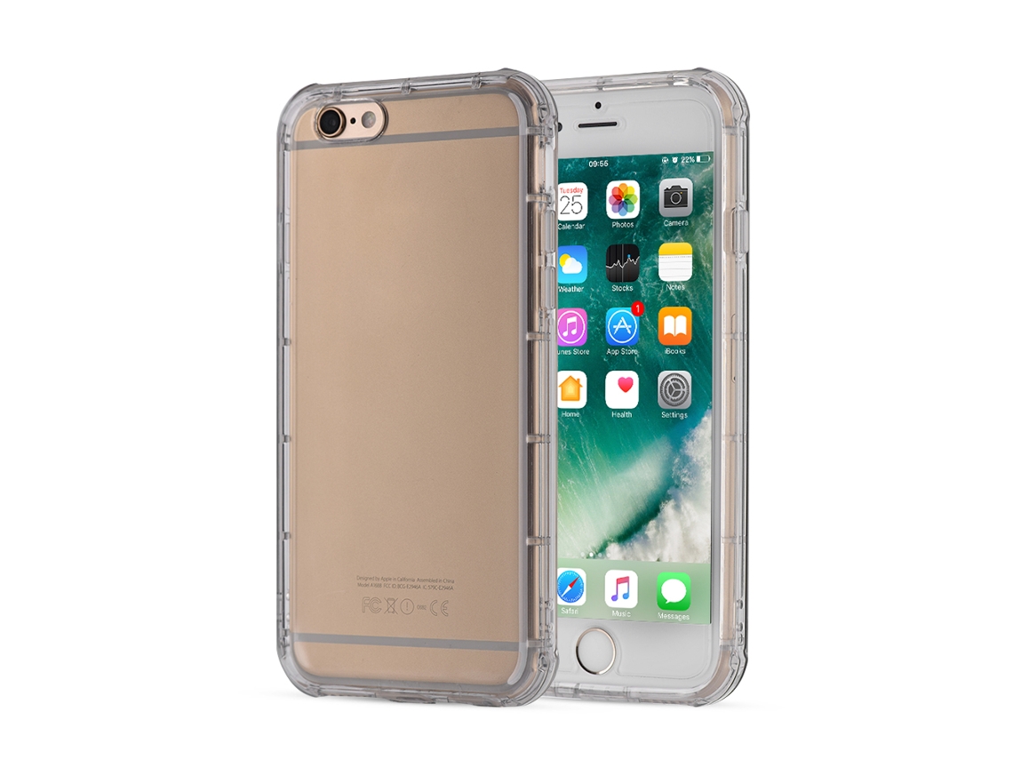 Capa Tpu LAXISCREED Iphone 6/6s/6 Plus/6s Plus com Plug Anti poeira
