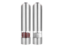 Lurelia Moinho Elétrico De Sal E Pimenta, Com Luz Led Para Cozinha