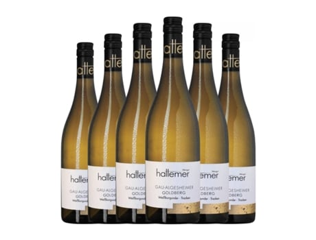 Vinho branco KLAUS HATTEMER Gau Algesheimer Goldberg Pinot Branco Seco Rheinhessen (0.75 L - 6 Unidades)