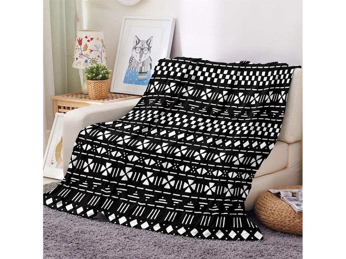 Manta de Flanela Fansu Estampa 3d Quente e Macia em Microfibra Ideal para o Inverno Perfeita Cama Ou Sofá Adeq