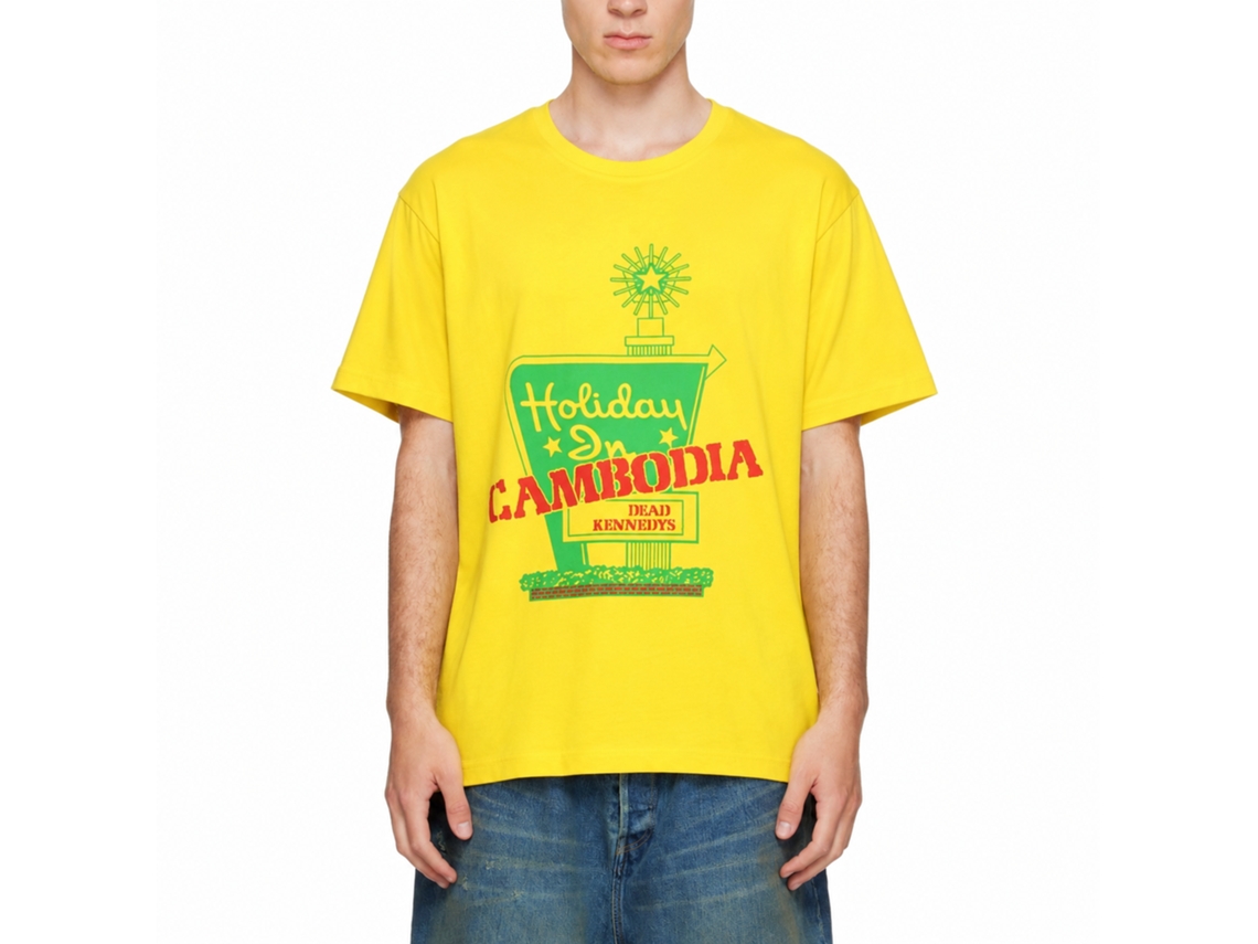 Dead Kennedys Holiday In Cambodia T-shirt 2 Classic Unisex Adults Size:l