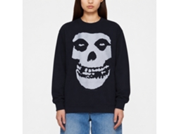 Misfits Fiend Skull Sweatshirt Unisex Adults Size:s