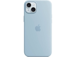 Capa APPLE iPhone 15 Plus Case MagSafe - Silicone (Azul Claro)