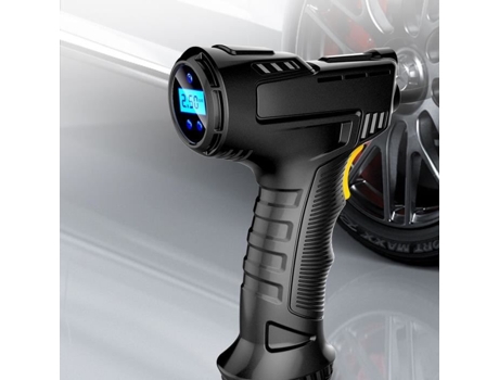 120w recarregável compressor de ar sem fio inflável bomba portátil digital bomba de ar carro automático pneu inflator equipe HUIXIN