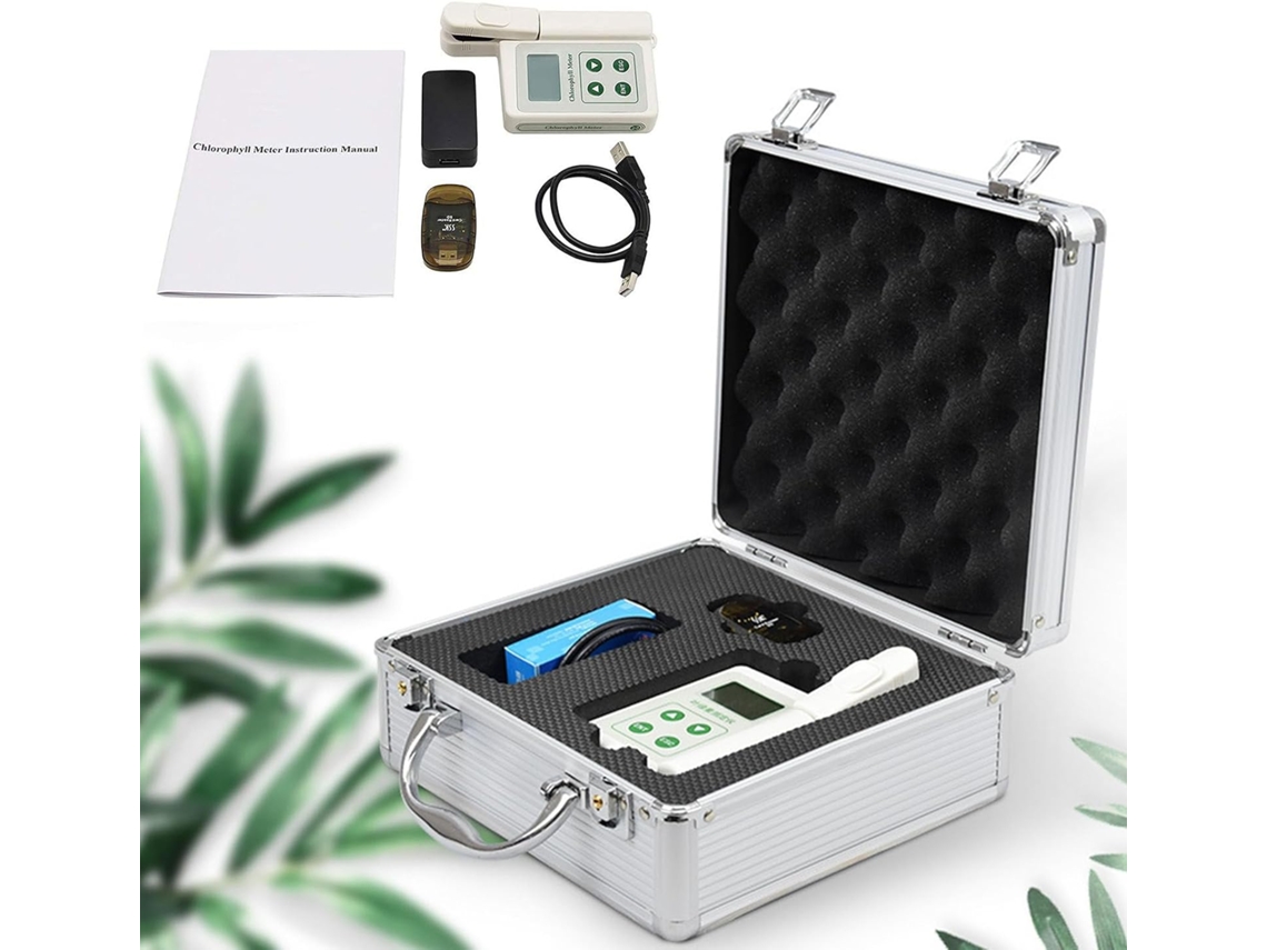 Medidor De Clorofila Portátil, Analisador Para Teste Em Plantas, Ideal Agricultores E Entusiastas Fácil Usar