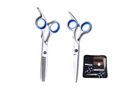 Tesouras De Cabelo, Tesouras De Corte De Cabelo, Tesouras De Cabeleireiro Profissionais Com Estojo, Tesouras De Barbeiro De 6 Polegadas Brilvibera