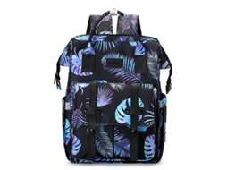 Mochila para Fraldas CHRUI Grande para Pais e Mães (preto)