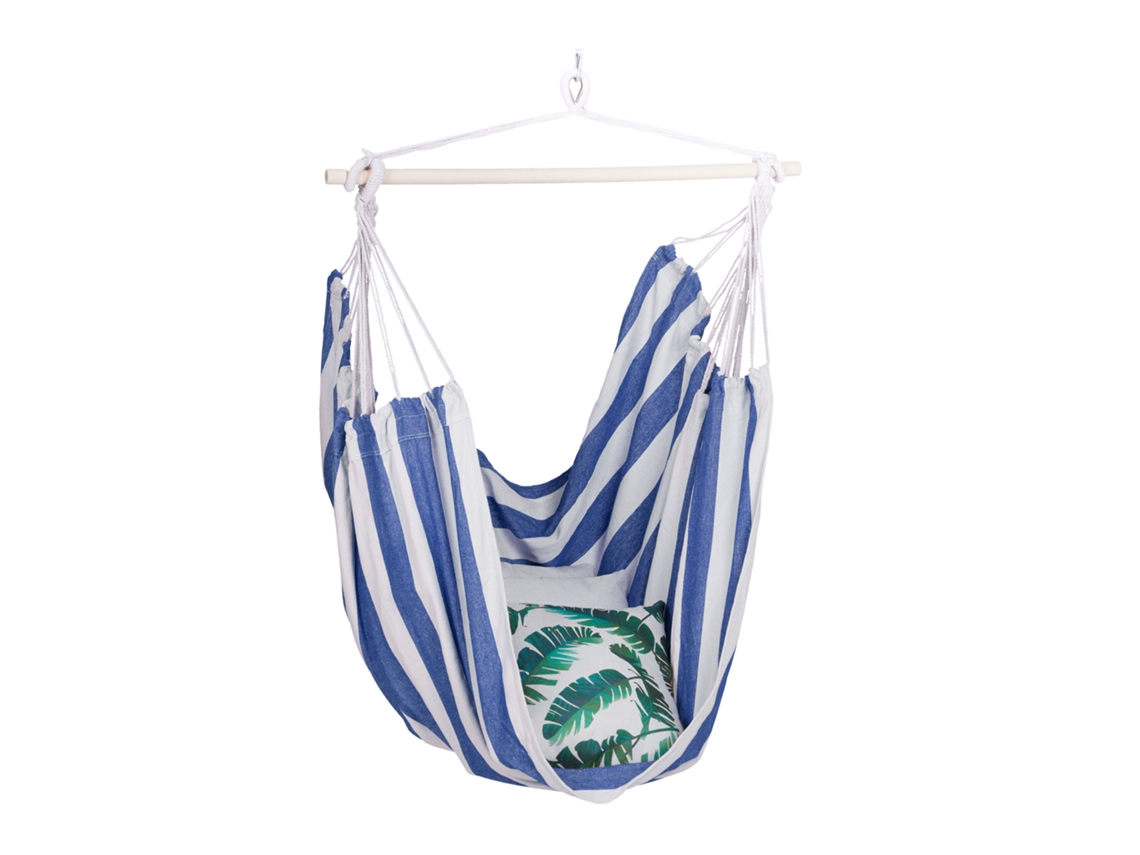 Relaxdays Cadeira Suspensa Em Algodão, Baloiço De Teto Interior/exterior, 150 Kg, Para Crianças E Adultos, Várias Cores