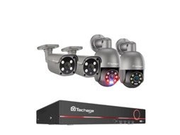 Sistema de Câmera Ip, Resolução de 5mp, Acesso Remoto, 8ch Nvr 4 Câmera a, 3tesporte Ao Ar Livre OEM