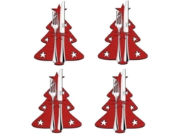 Conjunto De Talheres Em Formato De Árvore De Natal Nostalgia88
