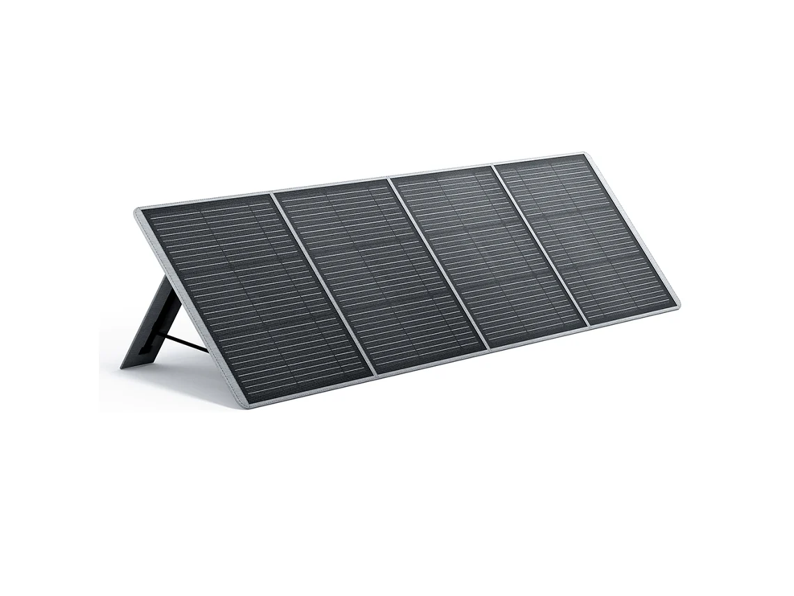 Painel Solar Portátil AFERIY Af s200a1 200w Dobrável Etfe Monocristalino 23% Eficiência Ip65 com Suporte Ajustável Usb/usb c/dc/anderson para Power St