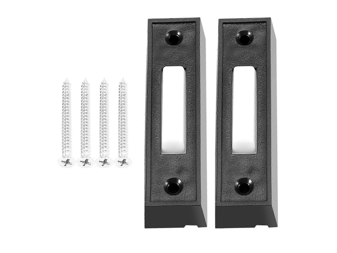 Interruptor Universal para Porta de Garagem 41a4166 com Botão, Acabamento Preto e Detalhes Brancos. TAISHENGDA