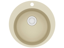 Kitchen Sink, Kitchen Sinks Vidaxl Bege Granito (n/a)