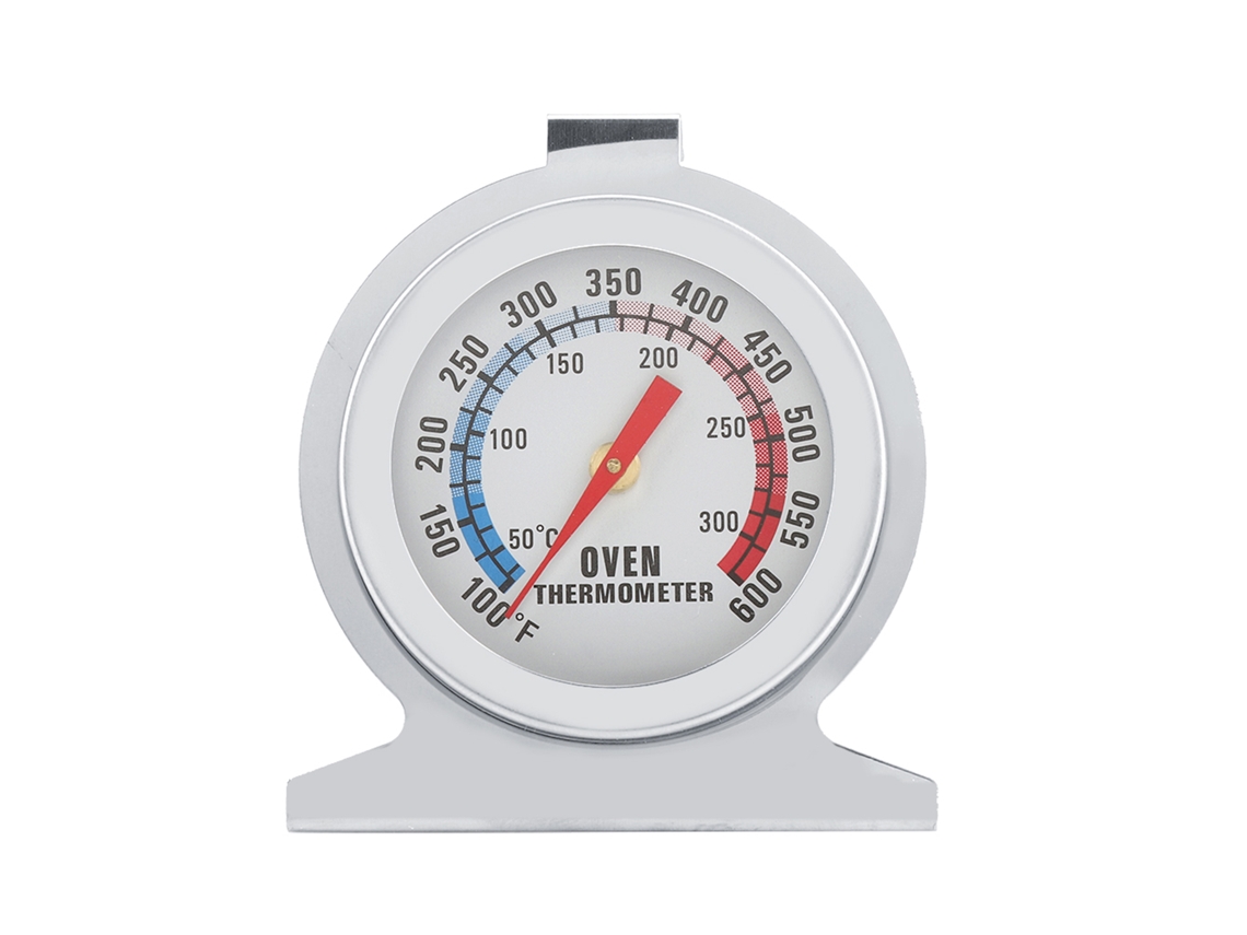 Termômetro De Forno Com Ponteiro De Aço Inoxidável Para Temperatura De Alimentos (50 300℃)