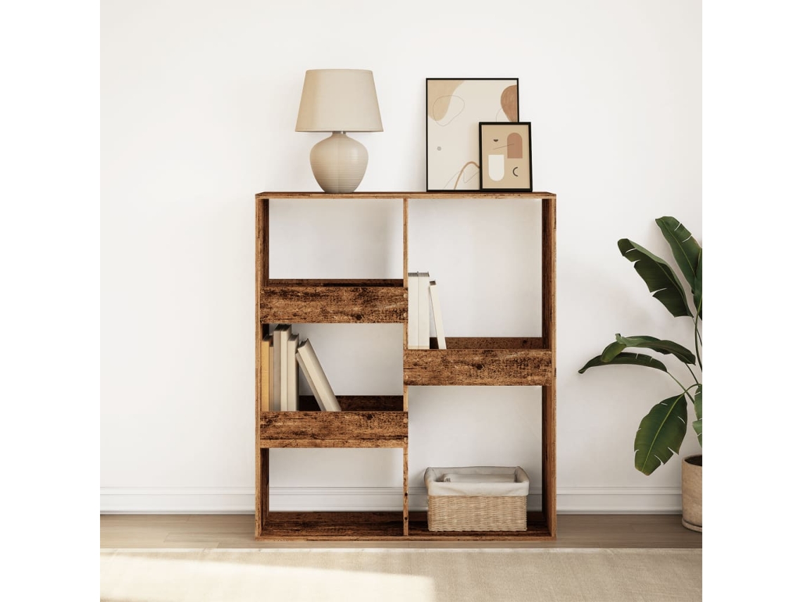 Vidaxl Estante/divisória 100x33x115 Cm Cor Madeira Velha