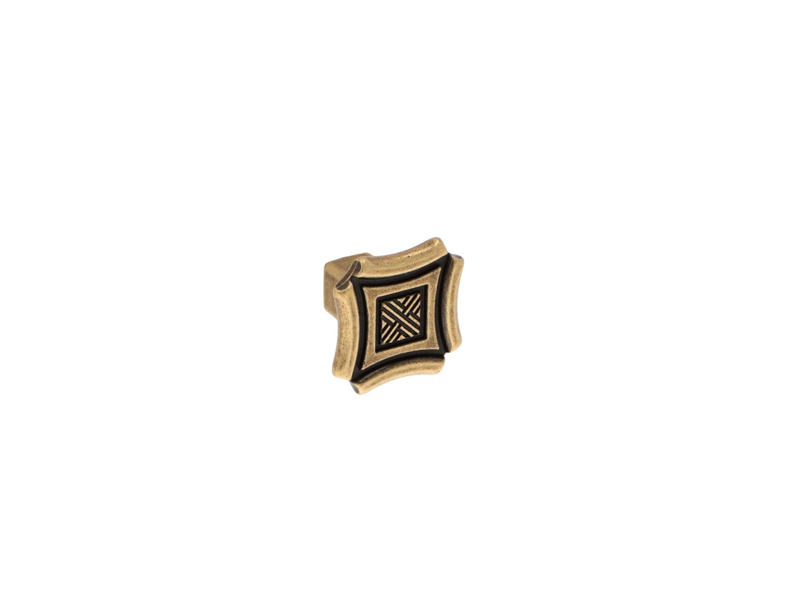 Puxador para Móveis em Zamac 34mm X 24 Mm de Diâmetro Florença Antiga HARDWAREXCHANGE