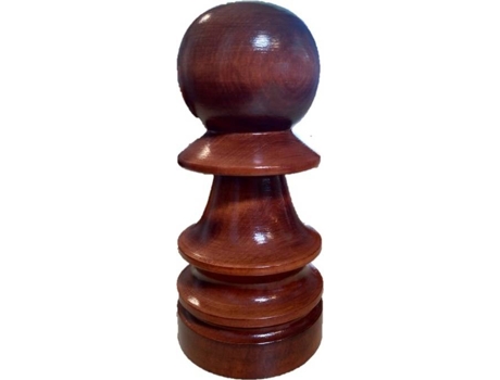 Peça de Xadrez Gigante LOJA X Peão Gigante (Idade Mínima: 5 Anos - 17 x 6.5 cm - Preto)