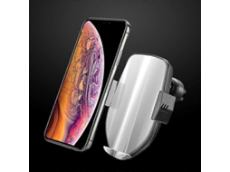 Suporte Automático Para Celular Shxx 15w Para Carro Com Carregamento Sem Fio - Geração Xiaosecond prata Meteoro (um Conjunto) B919-97-lingling