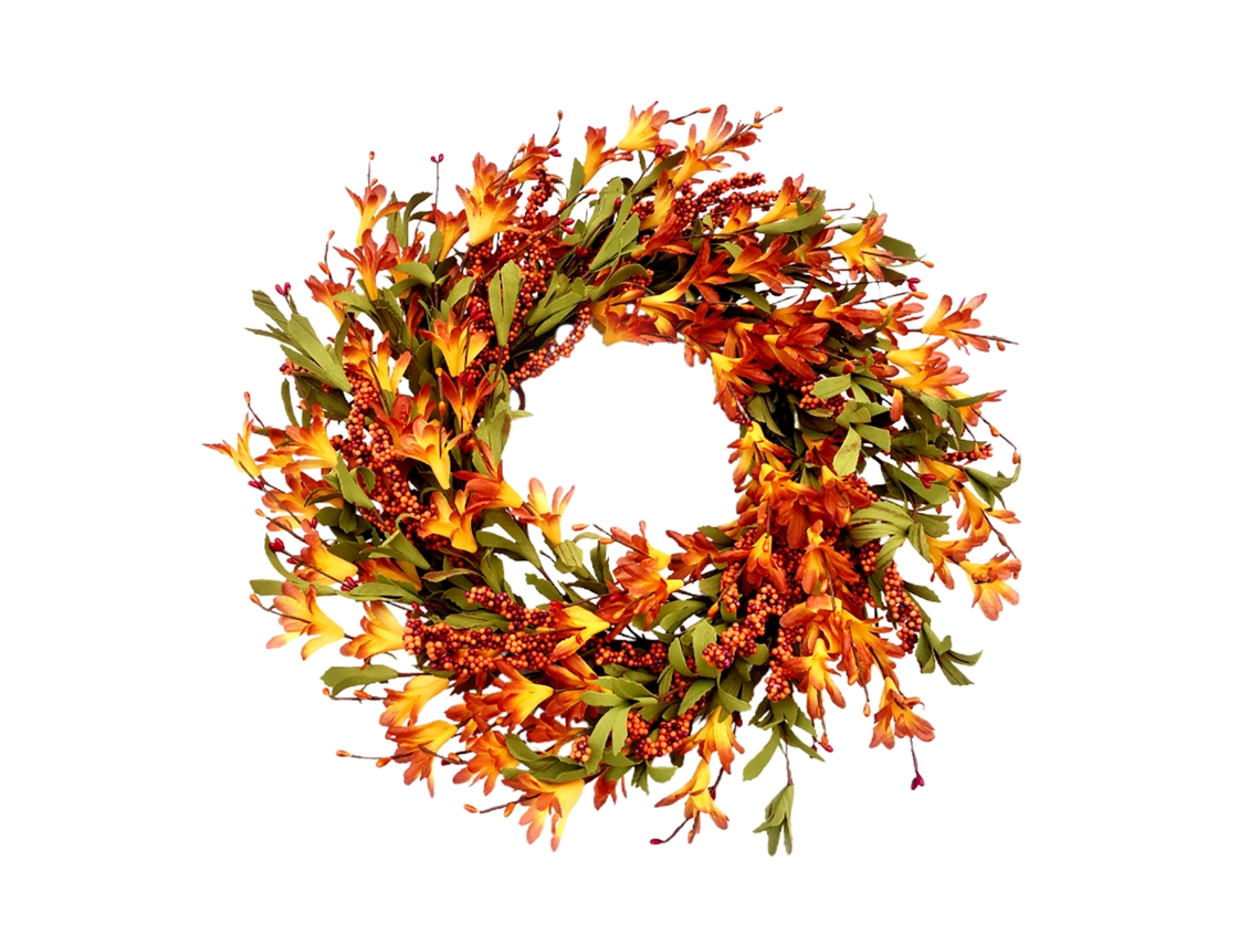 Decorar Portas Para Ação De Graças E Halloween Com Wreaths De Outono