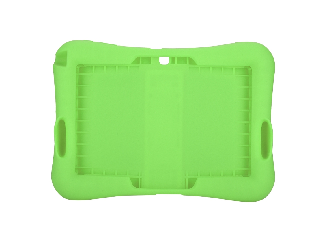 Capa Protetora (antichoque Com Suporte) Para Samsung Galaxy Tab3 10.1 P5200 Capa De Silicone Verde