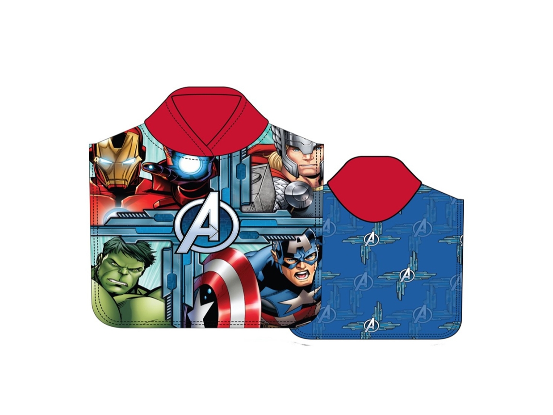 Poncho De Microfibra Avengers Protect 110x55 Cm 86702