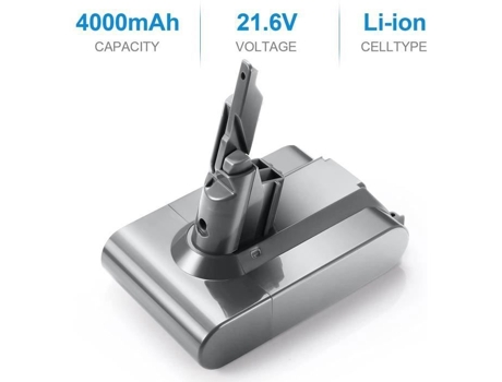 Bateria Axilief Dyson V7 21,6v 4,0ah Compatível Com Vários Modelos