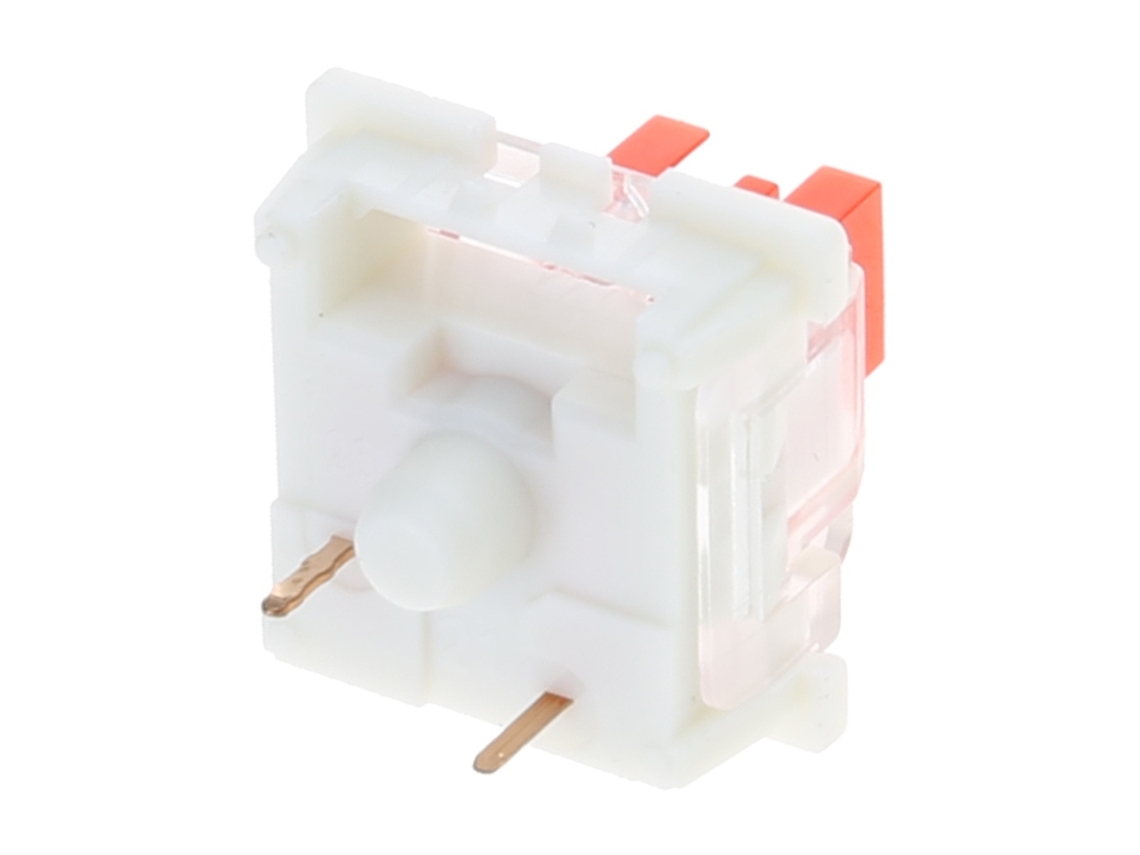 Lurelia Switches Outemu Para Teclado Mecânico, Switches Rgb De 3 Pinos, Lineares E Táteis, Vermelhos