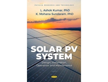 Livro Solar PV System de L Ashok Kumar e K Mohana Sundaram (Inglês - Capa Dura)
