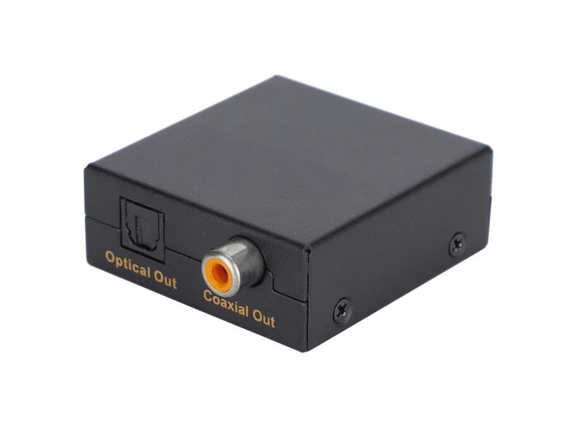 Conversor Fdit Coaxial Entrada Hdmi Para Spdif Conversor De Saída Coaxial Adaptador Extrator De Áudio Para Computador*