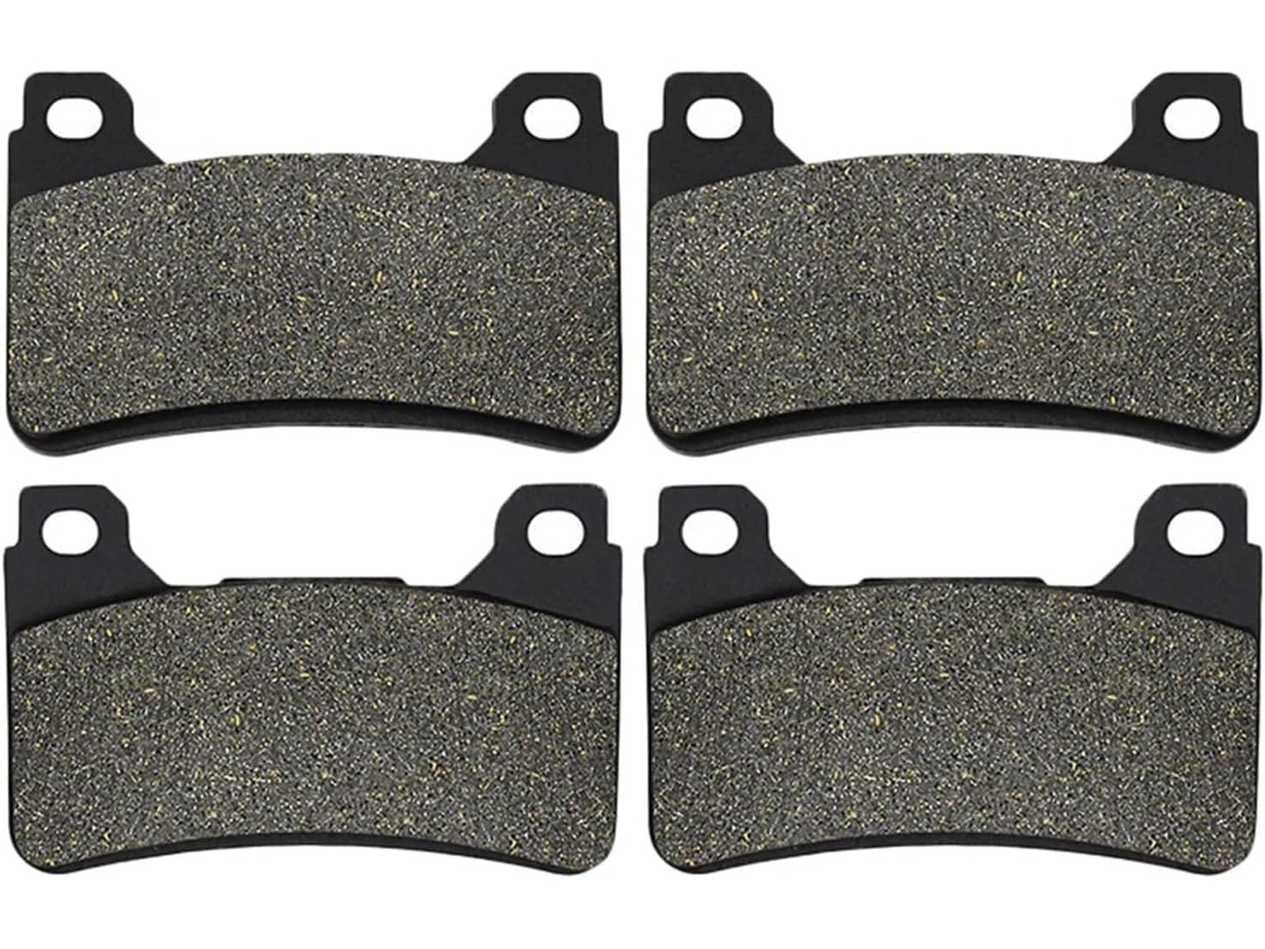 Pastilhas de Freio Universais Dianteiras e Traseiras para Motocicletas Cbr Dissipação Calor Rápida: Apresenta