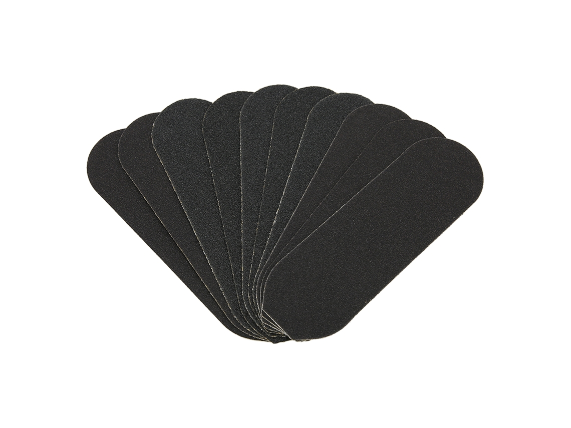 10pcs Refil De Lixa Para Raspador De Pés 13.8x4.5cm Para Remoção De Calos, Pele Seca E Raspas - Lixas Grossas E Finas