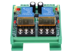 Módulo Relé De Alta Potência 2 Canais 30a Plc 5v/12v Com Isolamento Óptico E Indicadores