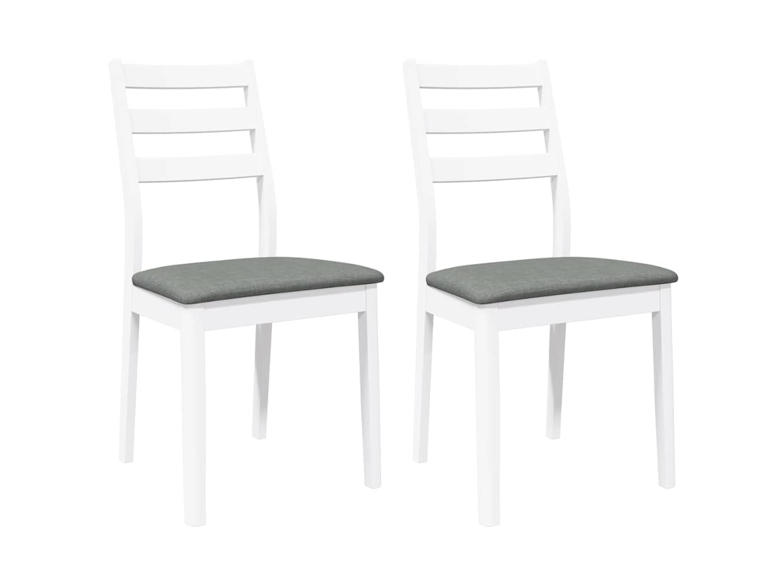Dining Chair, Dining Chairs Vidaxl Branco Madeira (n/a)