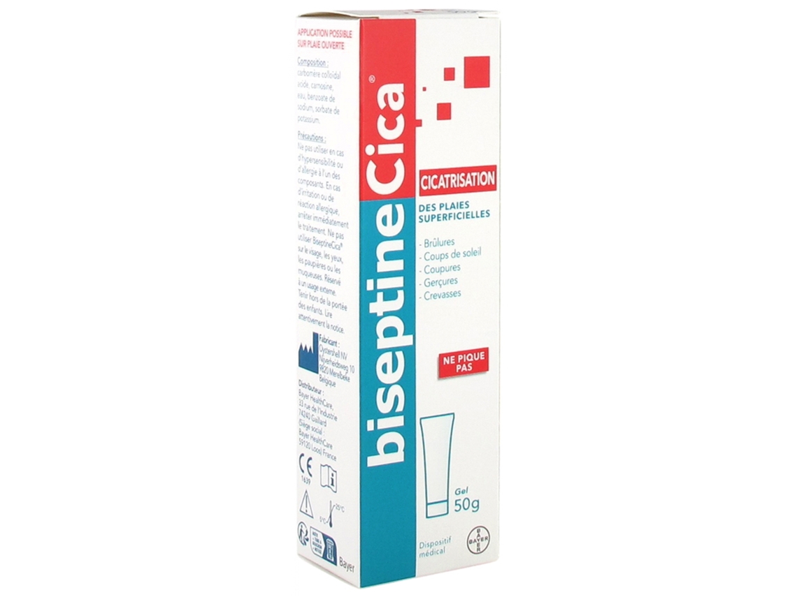 Bayer Biseptine Cica Cicatrizante Superficial de Feridas 50 G BAYER SANTÉ