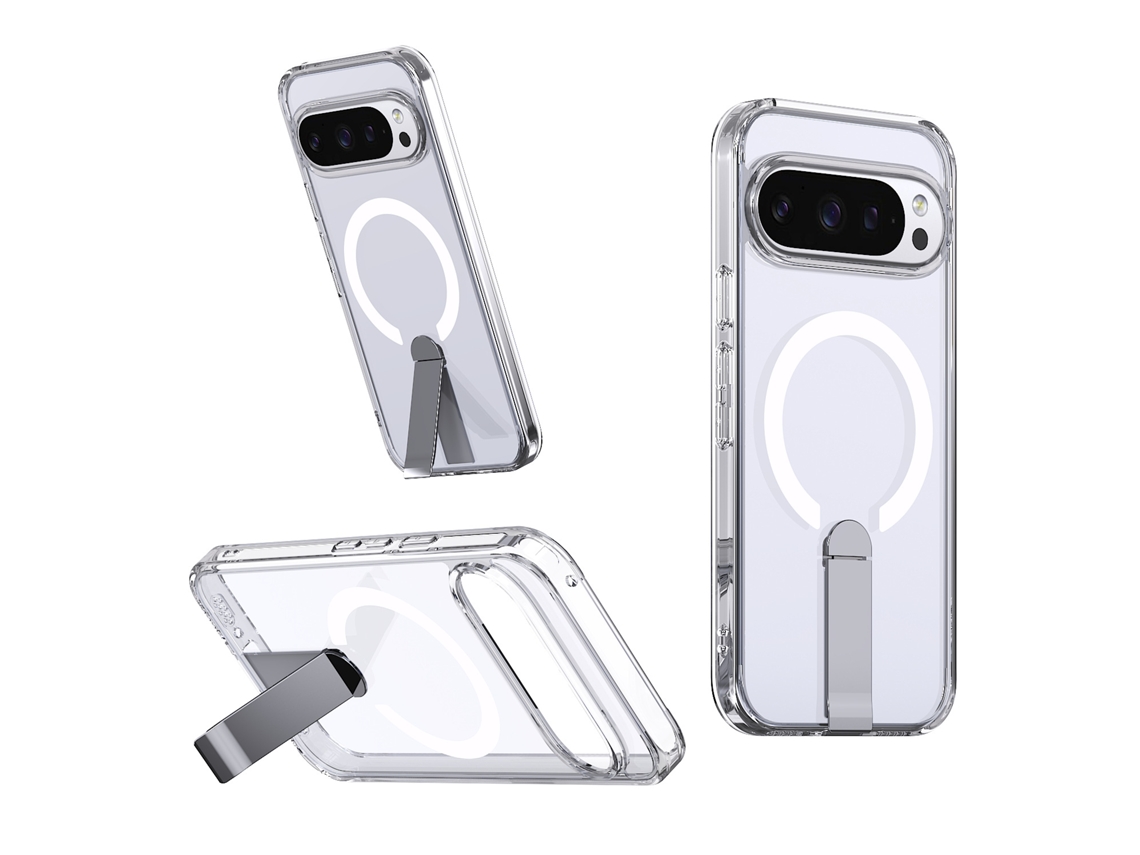 Capa Magnética Para Google Pixel 11 Pro (transparente)