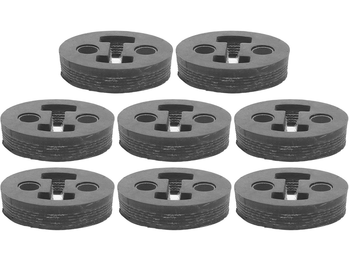 Conjunto De 8 Peças De Suportes E Ganchos Para Montagem Do Isolamento Do Tubo De Escape Do Carro.