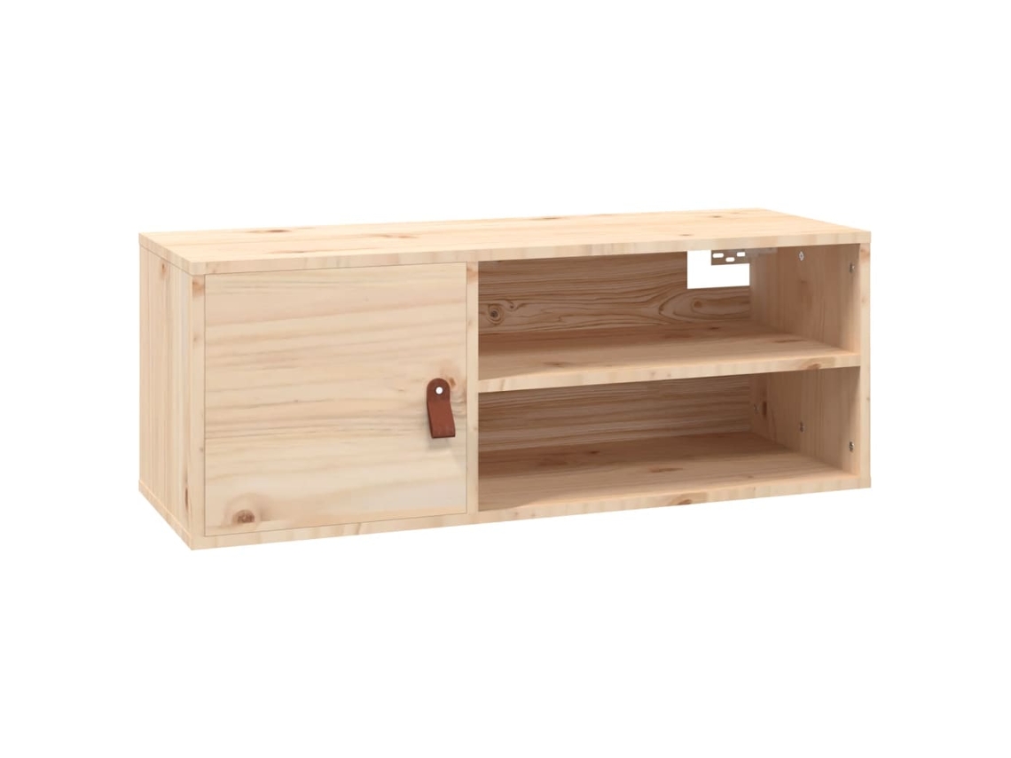 Wall Cabinet, Wall Cabinets Vidaxl Marrom Madeira De Pinho (n/a)