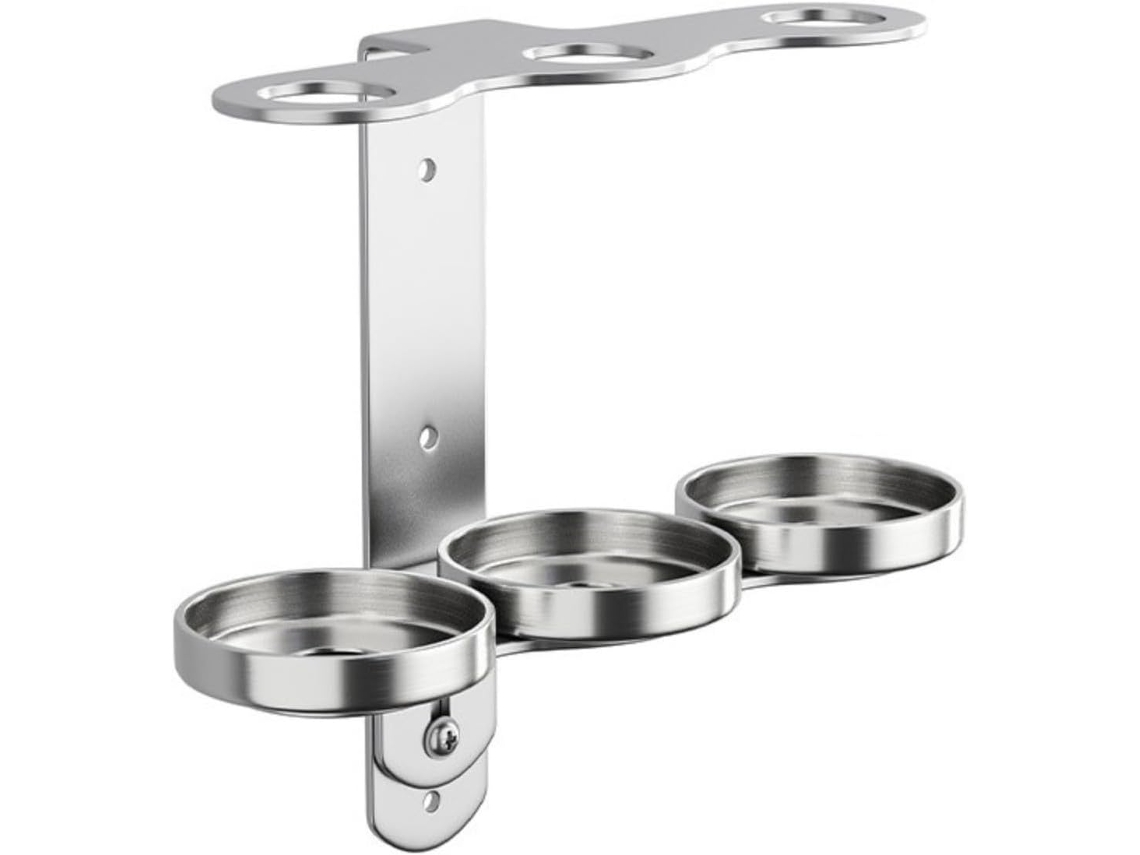 Suporte De Parede Em Aço Inoxidável Para Sabonete Líquido, Suporte Seguro Para Frascos No Chuveiro Do Banheiro