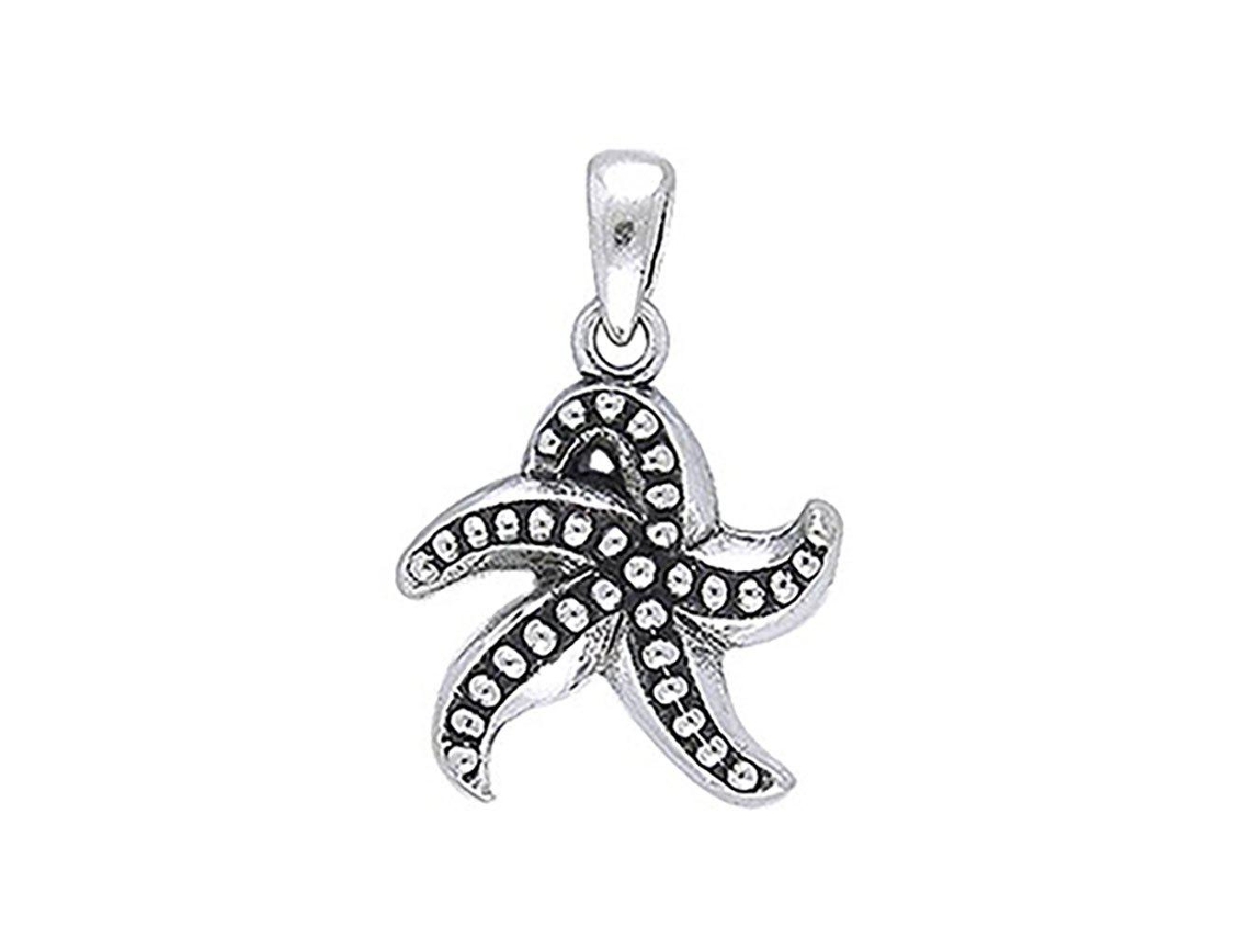 Dive Silver Starfish Pendant