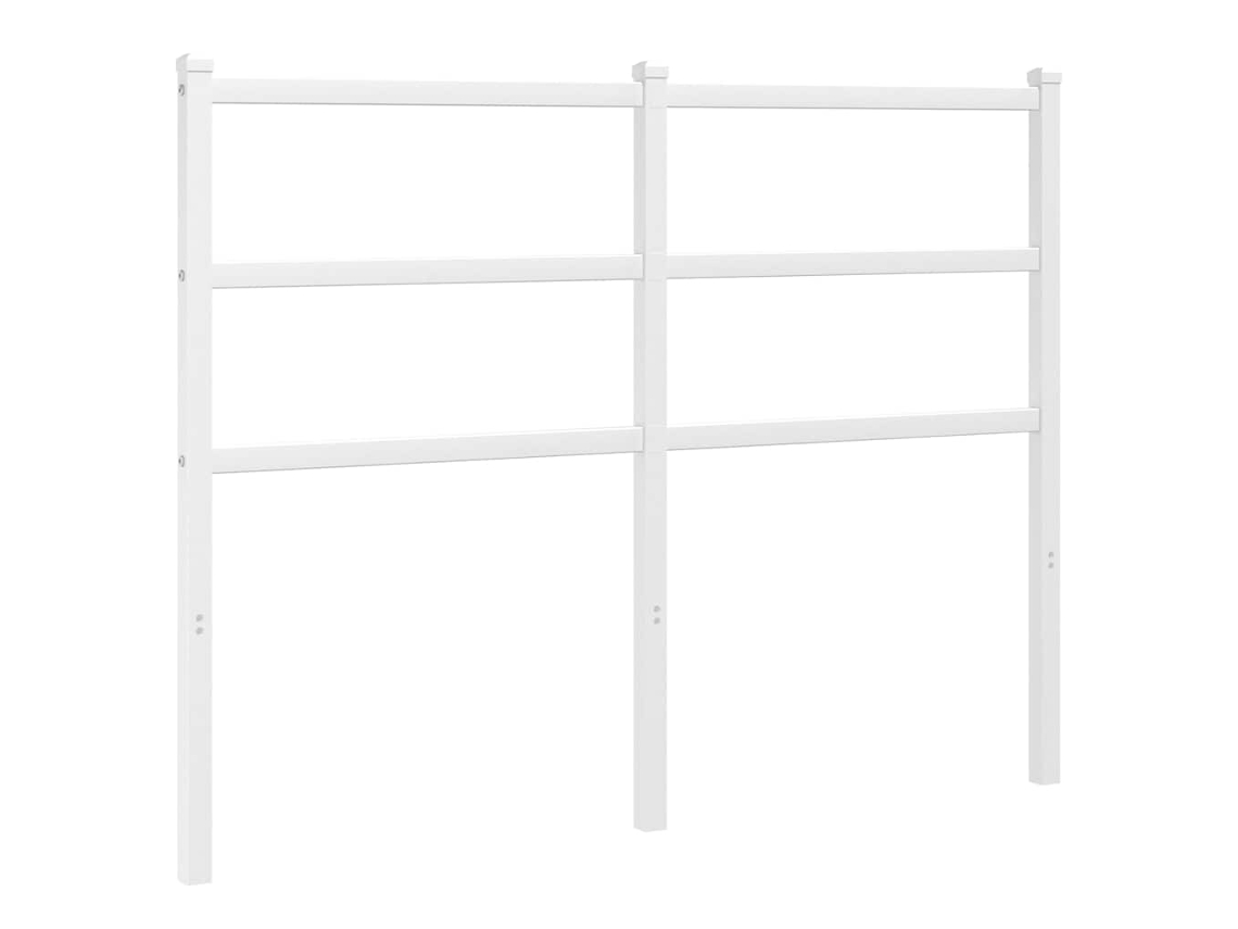 Headboard, Headboards Vidaxl Branco Aço (120 Cm)