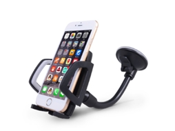 Suporte Para Celular / Suporte Para Carro / Suporte Para Veículo - Ventosa Preta