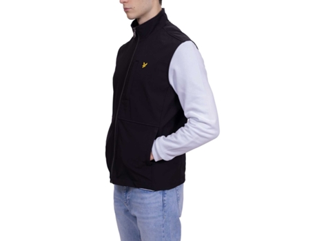 T-shirt De Manga Cava Masculina Lyle And Scott Lyle Scott Mens With Welt Pockets Preto (xl)